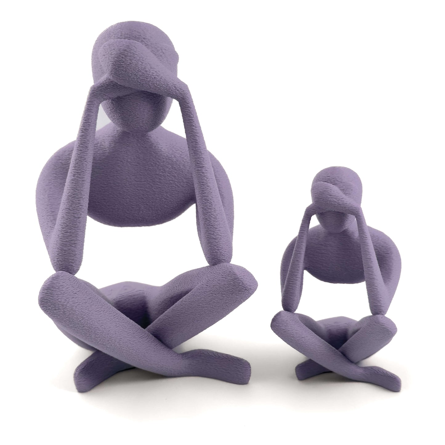 ELUN Figur in lila, Größe beide – 3D-gedruckt aus PLA von Cranny