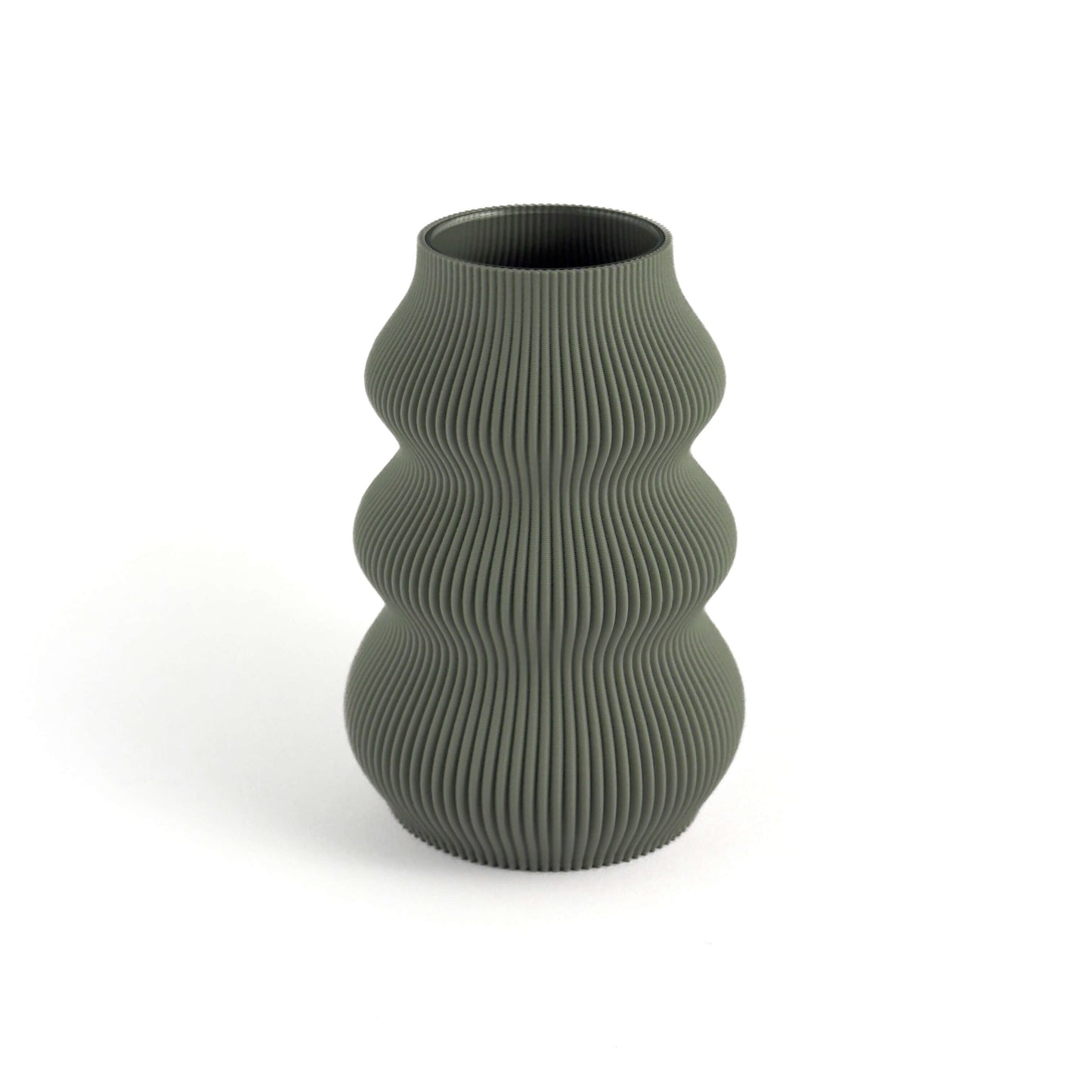 Eos Mini-Vase in Grün, dekoratives Wohnaccessoire von Cranny