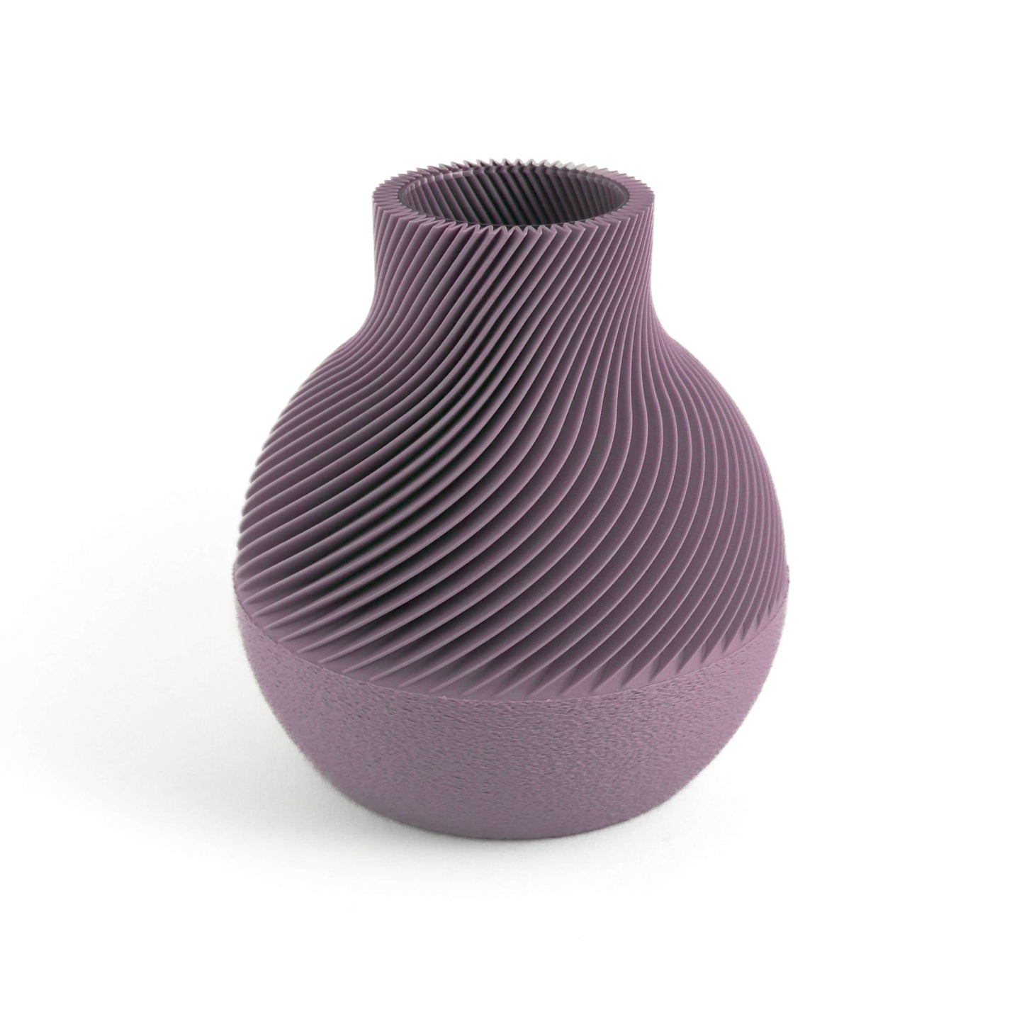 KAEL Vase in lila, Größe klein – 3D-gedruckt aus PLA von Cranny