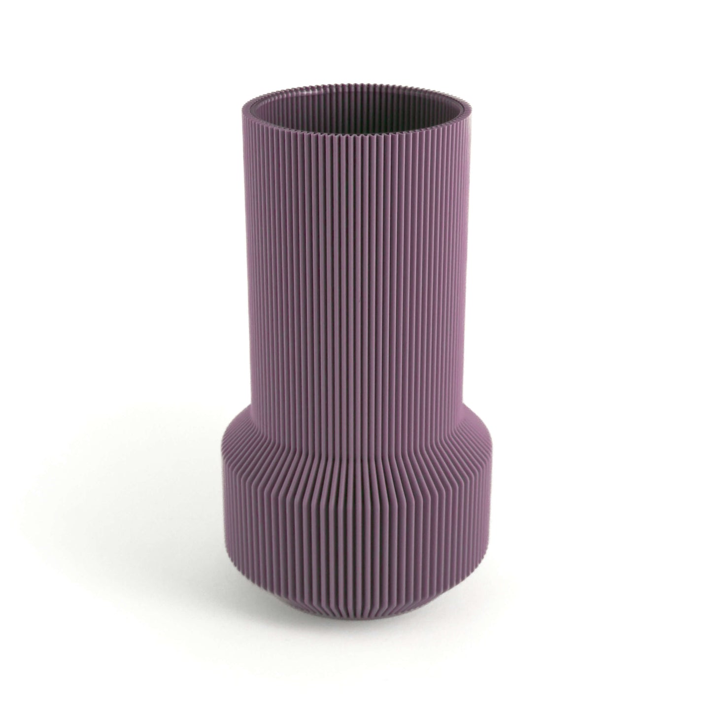 NOVA Vase in lila, Größe gross – 3D-gedruckt aus PLA von Cranny