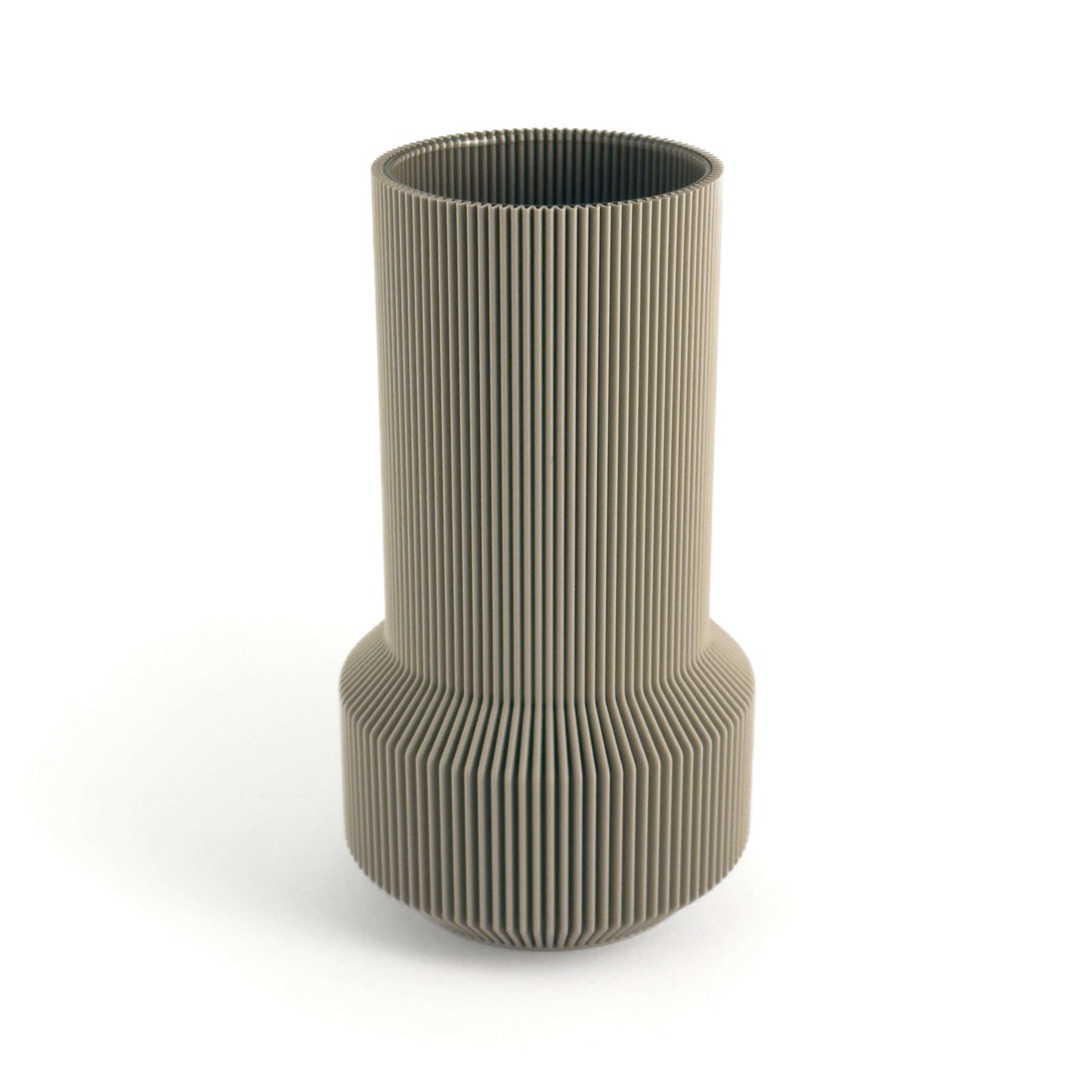 NOVA Vase in weiss, Größe gross – 3D-gedruckt aus PLA von Cranny