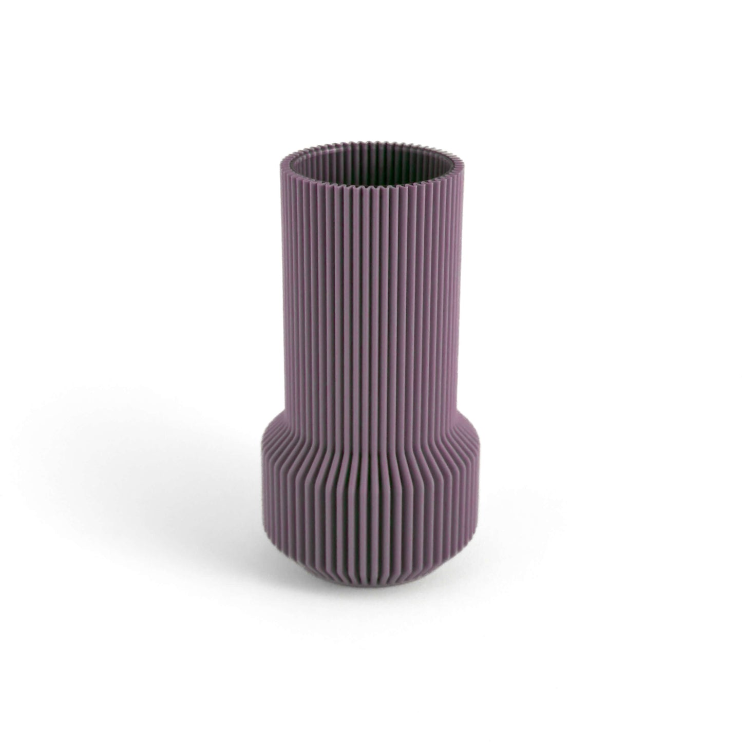 NOVA Vase in lila, Größe klein – 3D-gedruckt aus PLA von Cranny