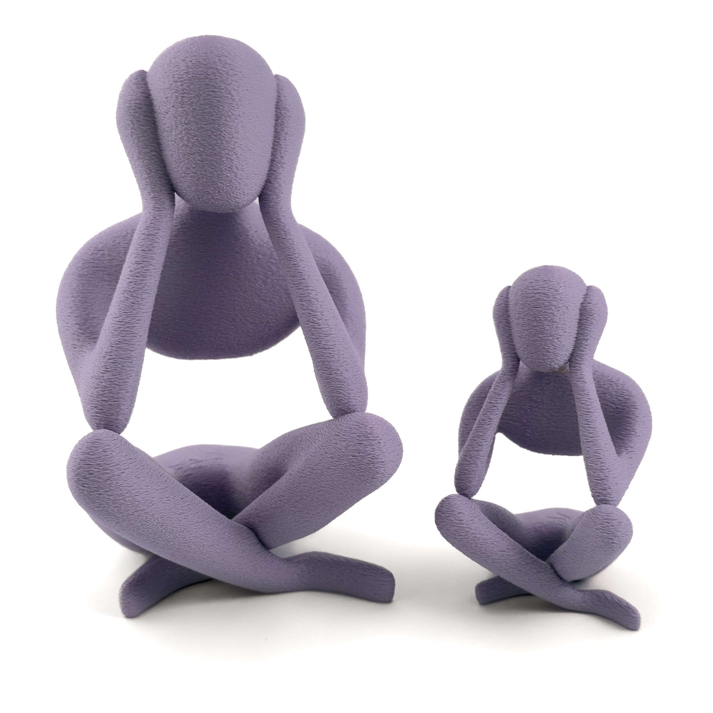 SOVA Figur in lila, Größe beide – 3D-gedruckt aus PLA von Cranny