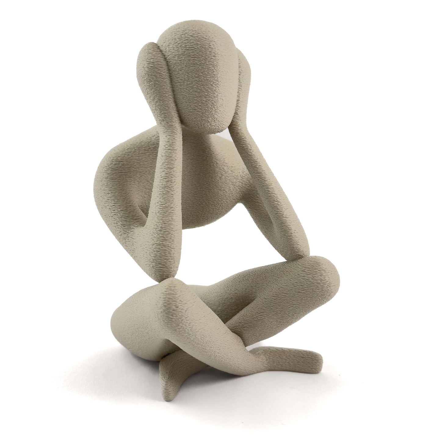 SOVA Figur in weiss, Größe klein – 3D-gedruckt aus PLA von Cranny