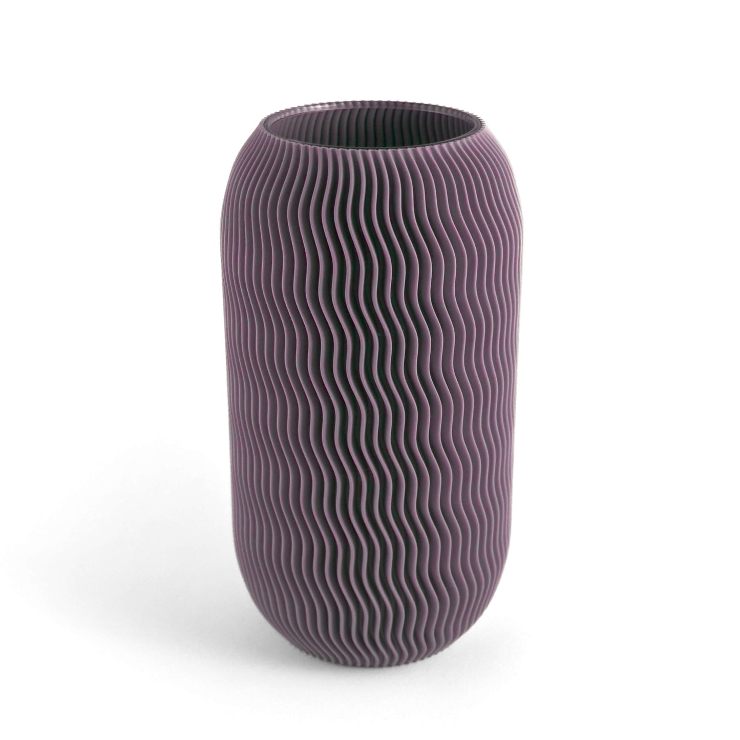 ZIN Vase in lila, Größe gross – 3D-gedruckt aus PLA von Cranny