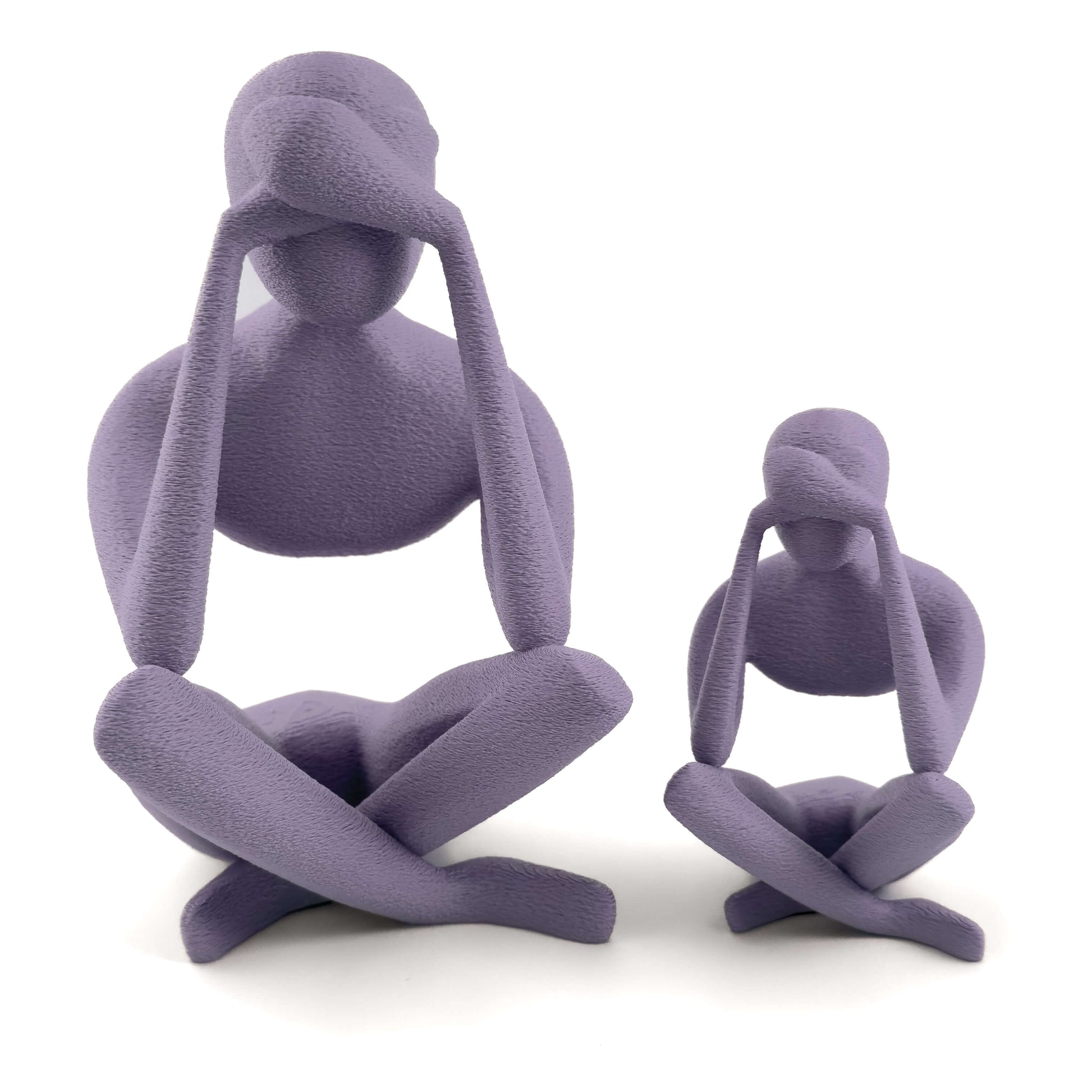 ELUN Figur in lila, Größe beide – 3D-gedruckt aus PLA von Cranny