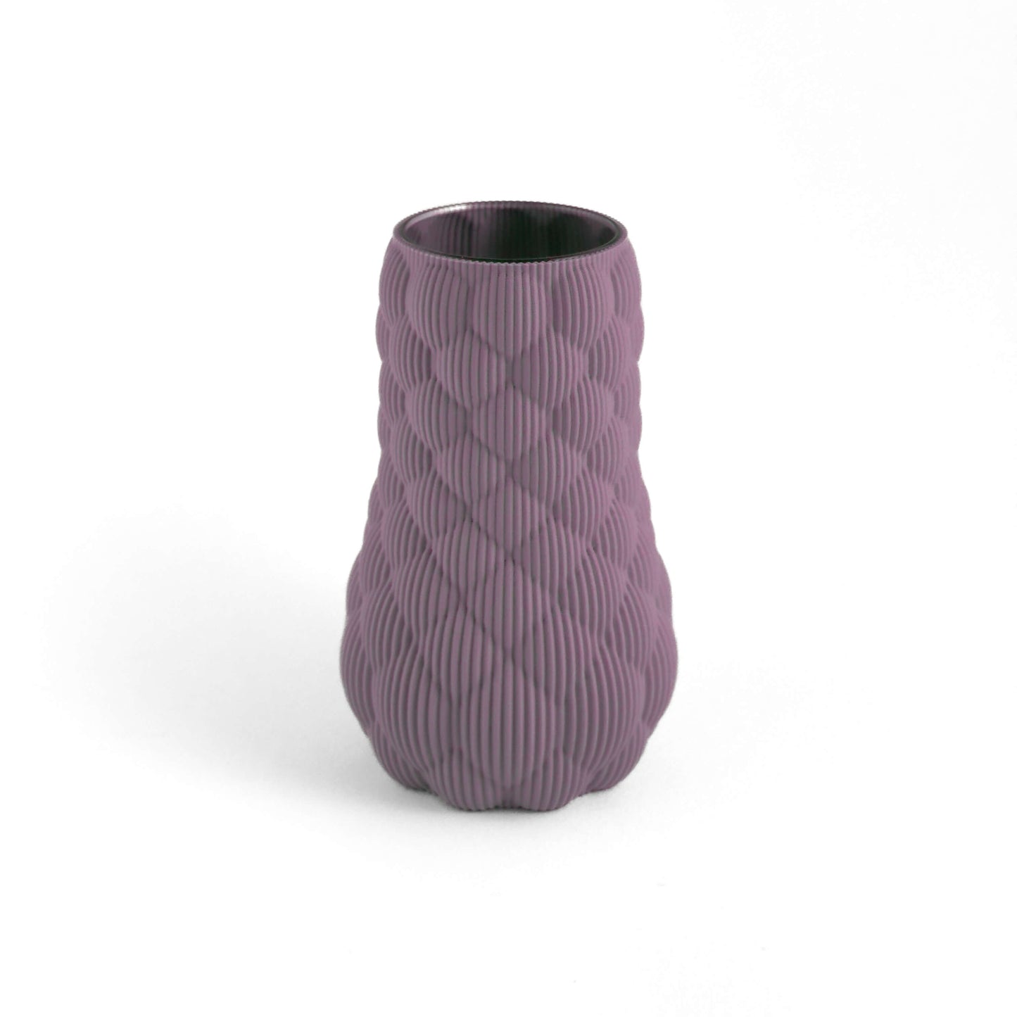 LUME Vase in lila, Größe klein – 3D-gedruckt aus PLA von Cranny
