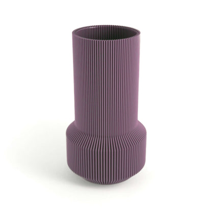 NOVA Vase in lila, Größe gross – 3D-gedruckt aus PLA von Cranny
