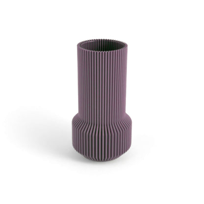 NOVA Vase in lila, Größe klein – 3D-gedruckt aus PLA von Cranny
