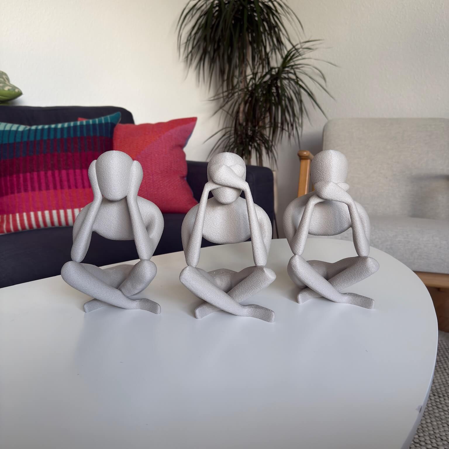 Figuren-Set SOVA, ELUN und RUVO – kleine Größen, 3D-gedruckt aus PLA von Cranny

