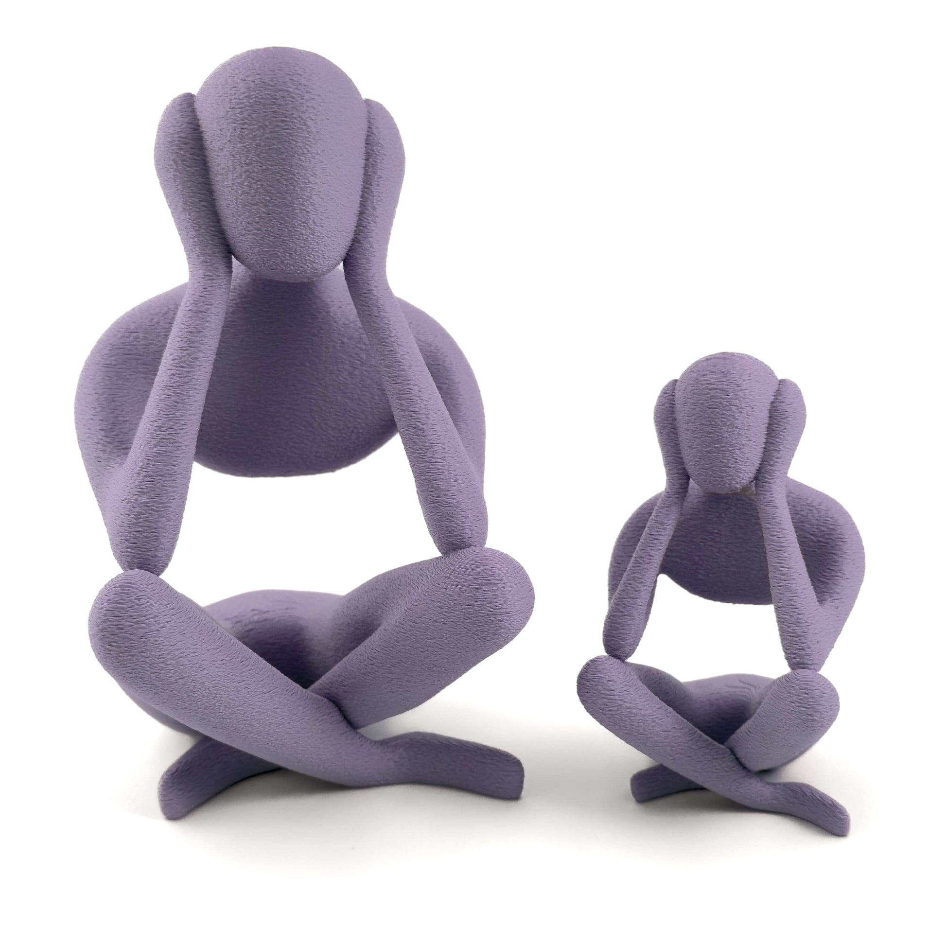 SOVA Figur in lila, Größe beide – 3D-gedruckt aus PLA von Cranny