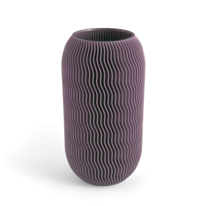 ZIN Vase in lila, Größe gross – 3D-gedruckt aus PLA von Cranny
