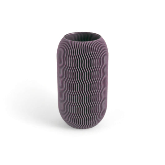 ZIN Vase in lila, Größe klein – 3D-gedruckt aus PLA von Cranny

